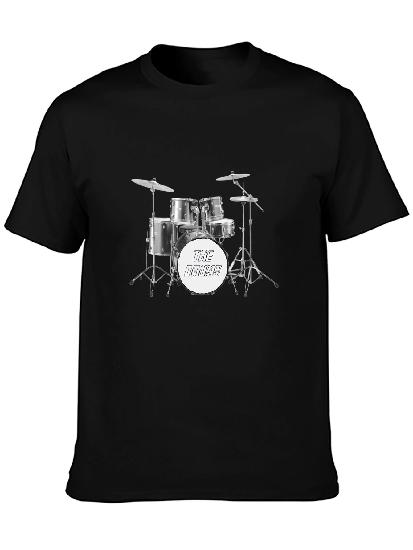 The Drums Band Graphic Tee - Black