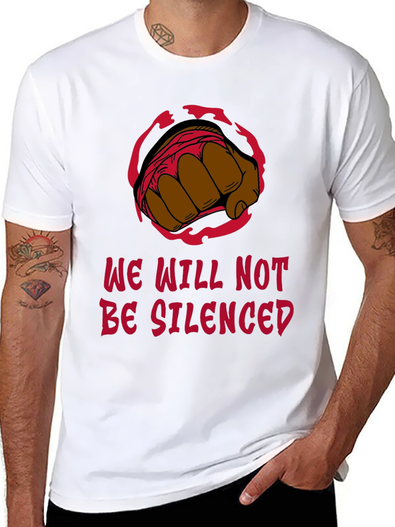 We Will Not Be Silenced T-Shirt