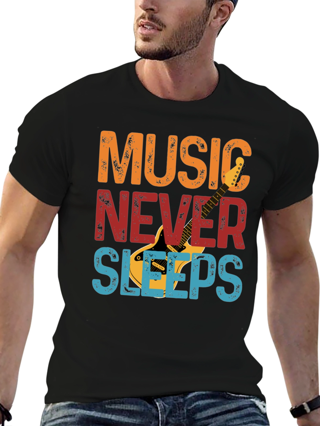 Music Never Sleeps T-Shirt