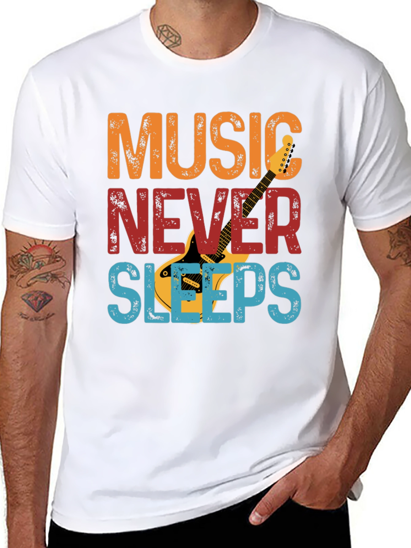 Music Never Sleeps T-Shirt
