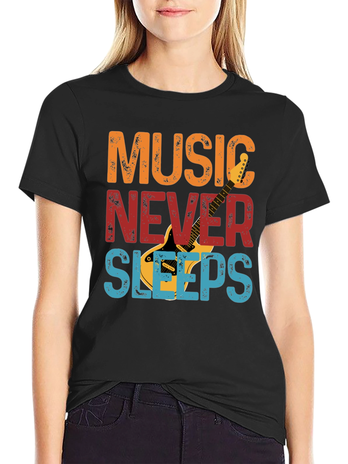 Music Never Sleeps T-Shirt