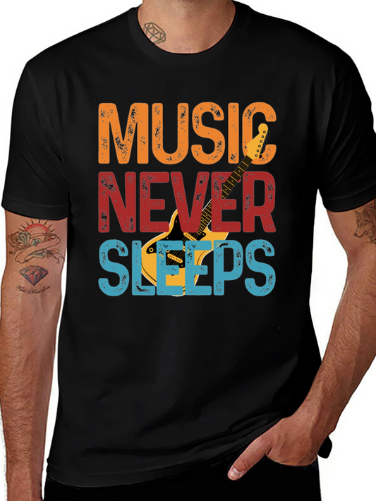 Music Never Sleeps T-Shirt