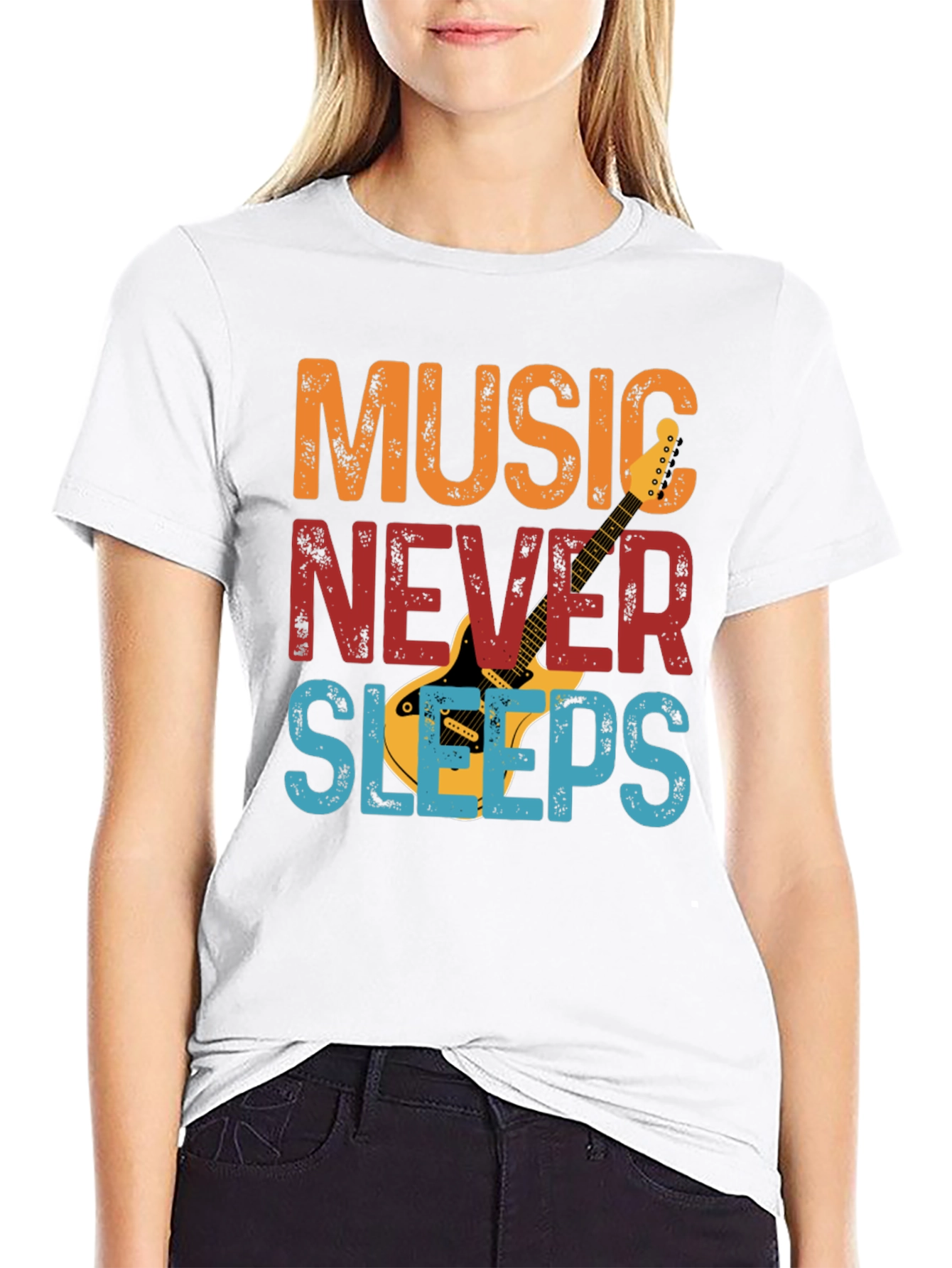 Music Never Sleeps T-Shirt