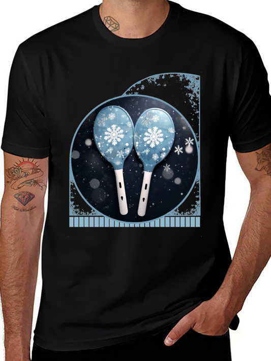 Winter Snowflake Maracas Graphic Tee