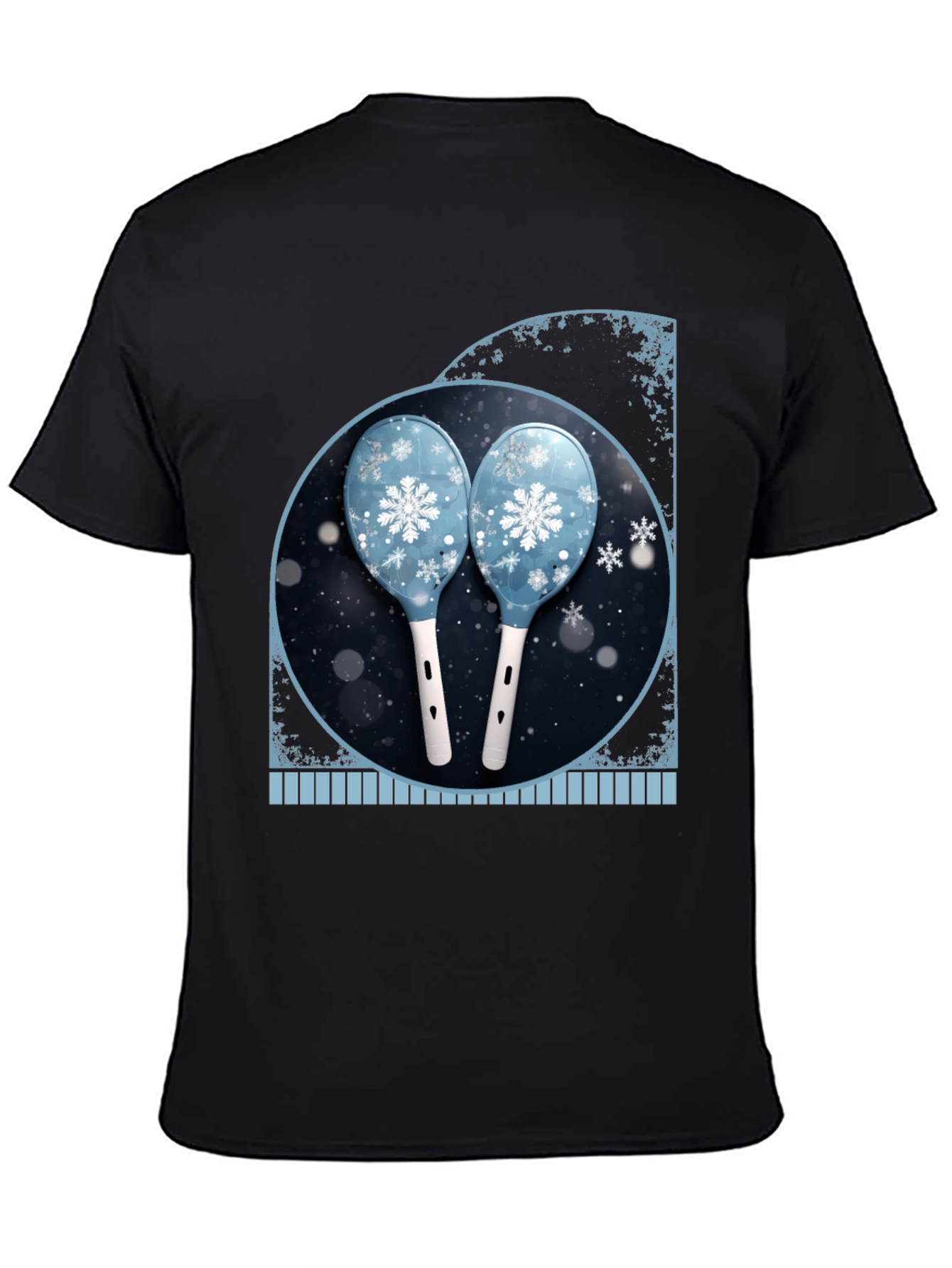 Winter Snowflake Maracas Graphic Tee