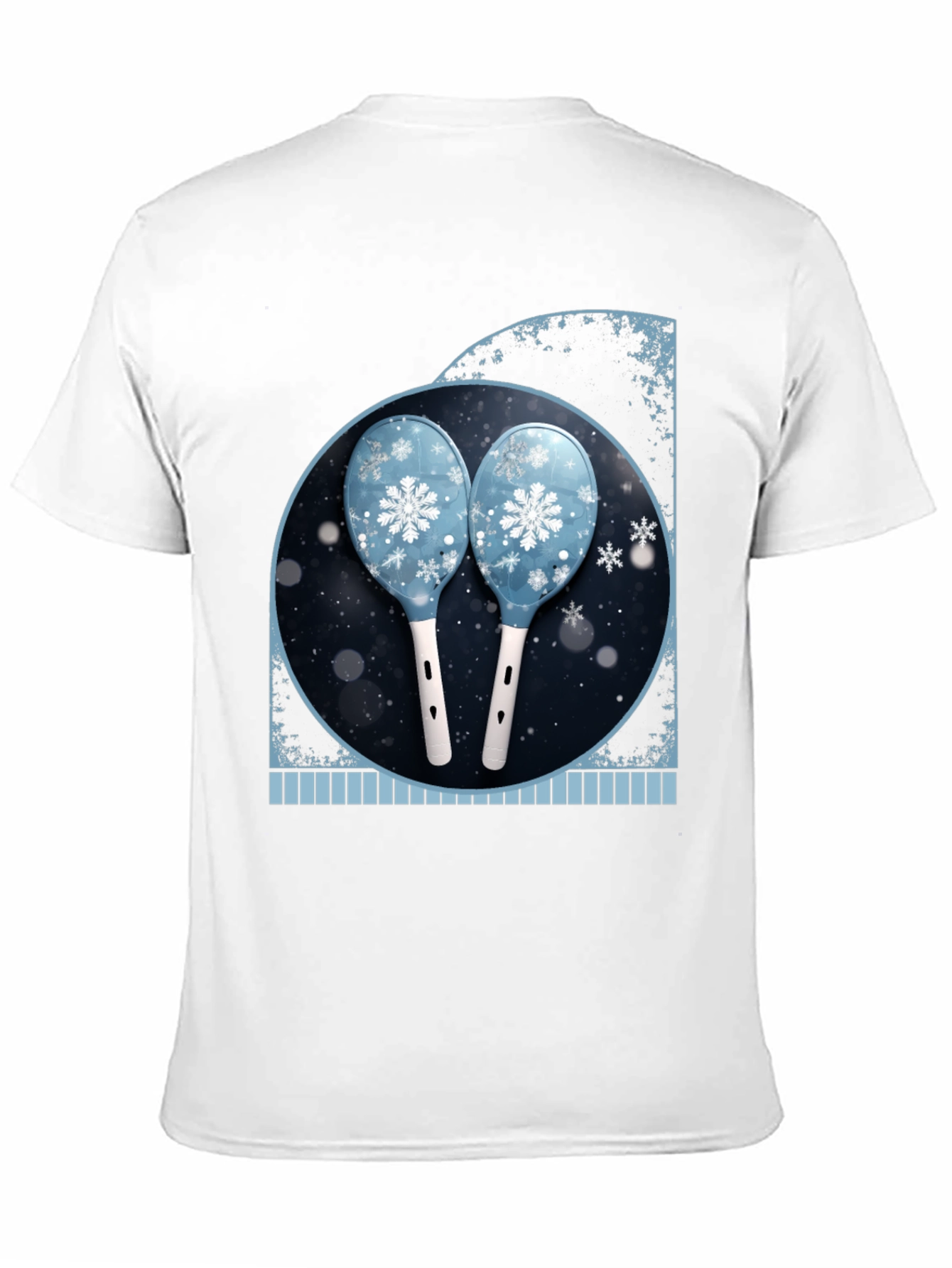 Winter Snowflake Maracas Graphic Tee