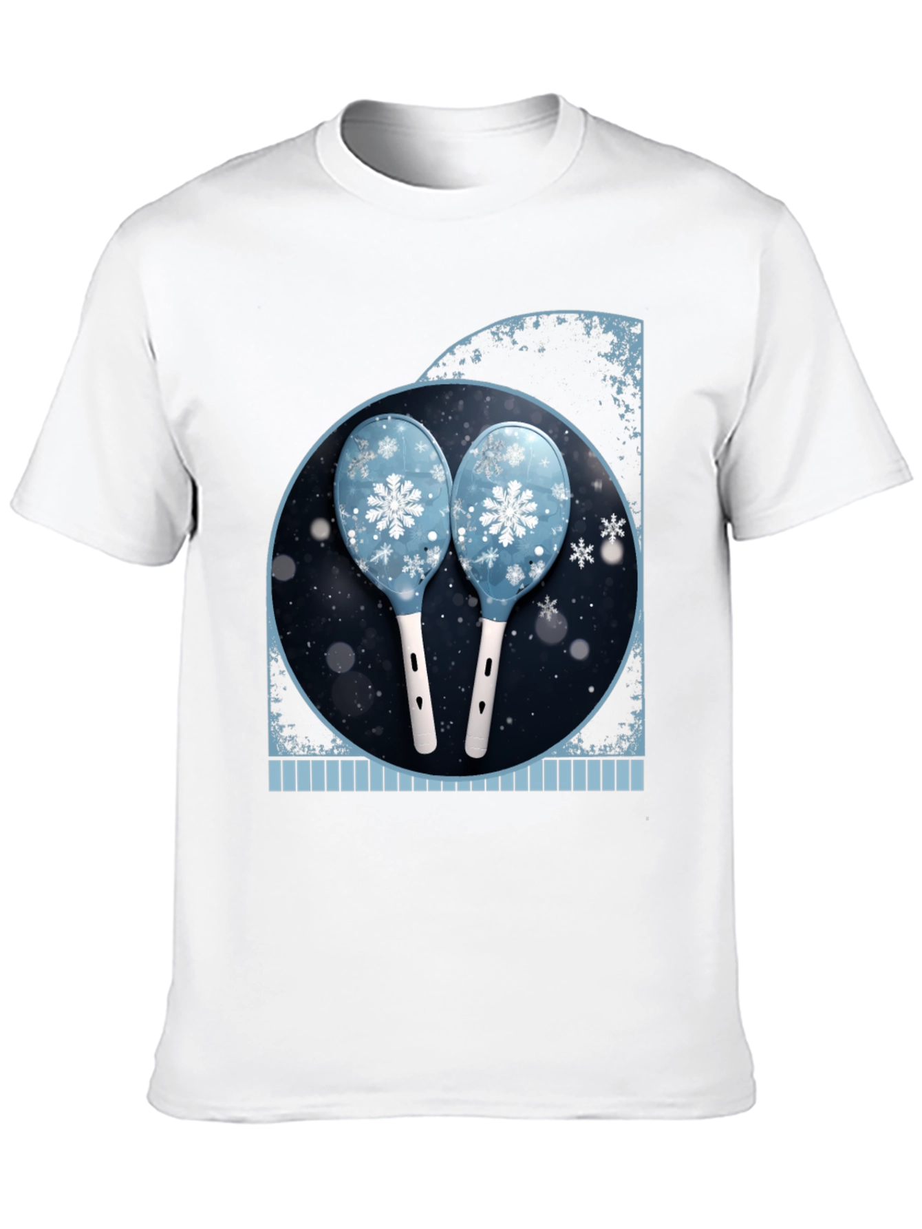 Winter Snowflake Maracas Graphic Tee