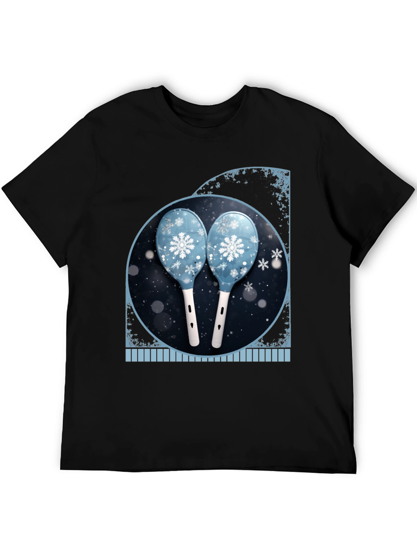 Winter Snowflake Maracas Graphic Tee
