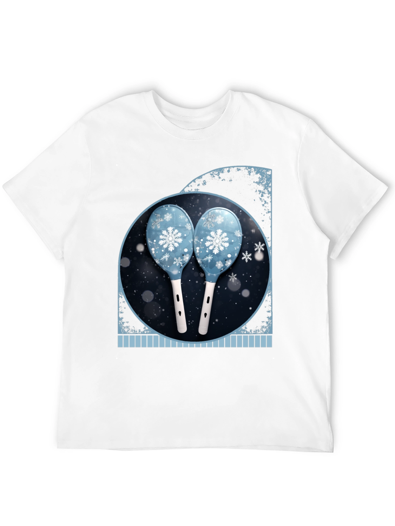 Winter Snowflake Maracas Graphic Tee