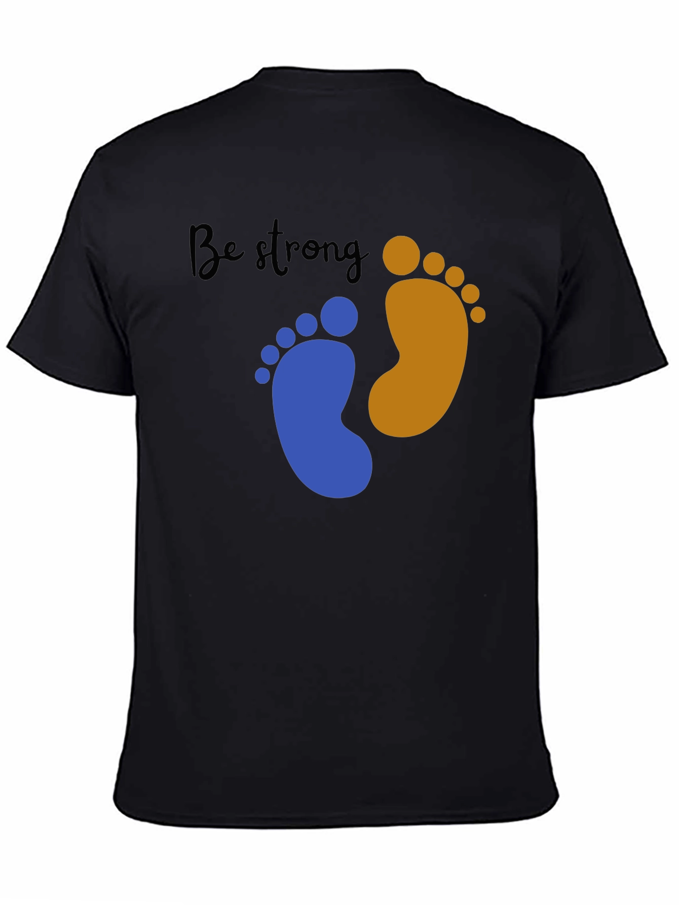 Be Strong Footprints Graphic Tee