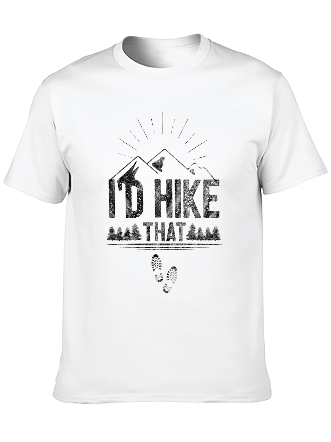 Id Hike That T-Shirt - Mountain Hiking Apparel