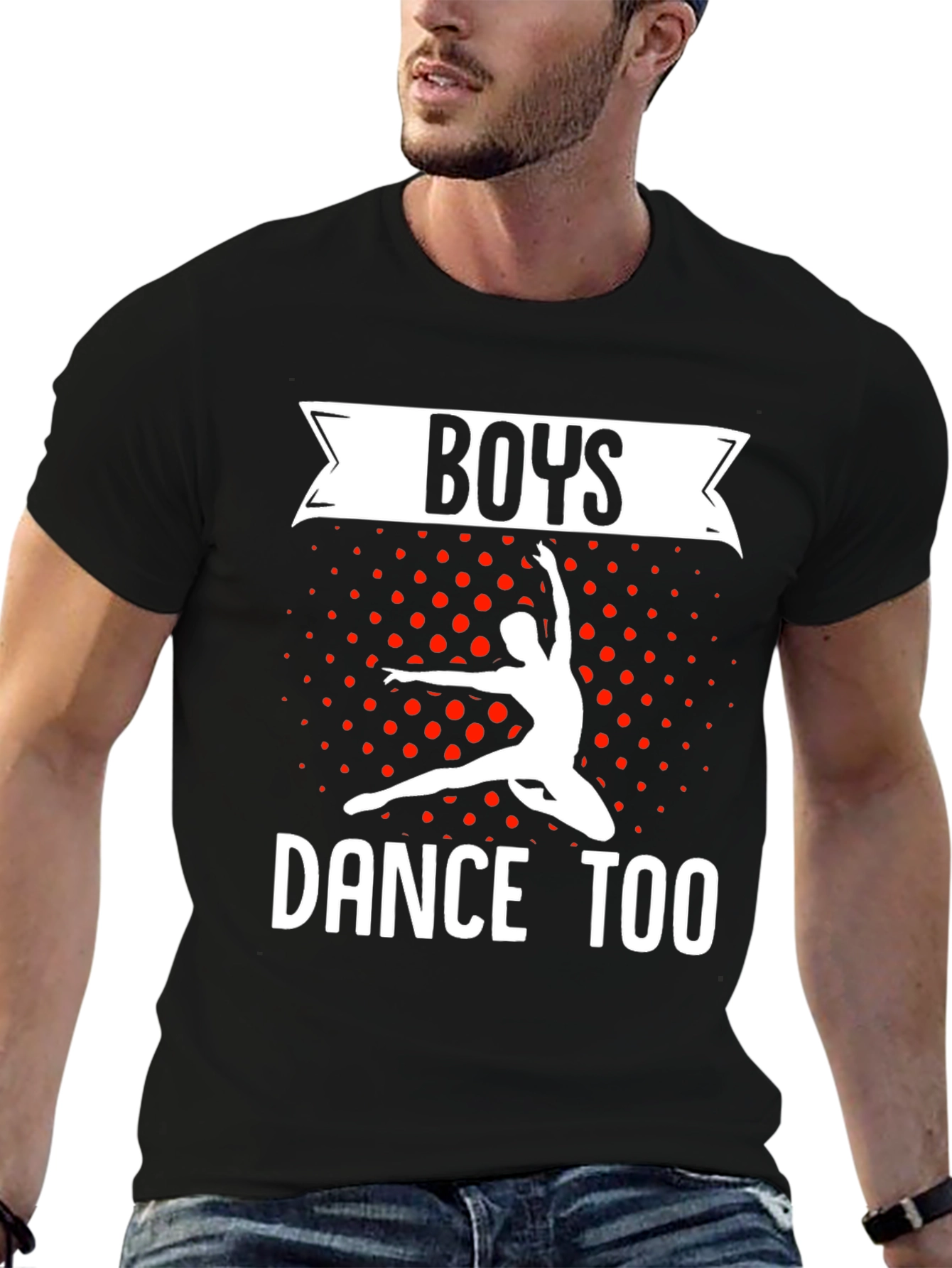 Boys Dance Too Graphic T-Shirt