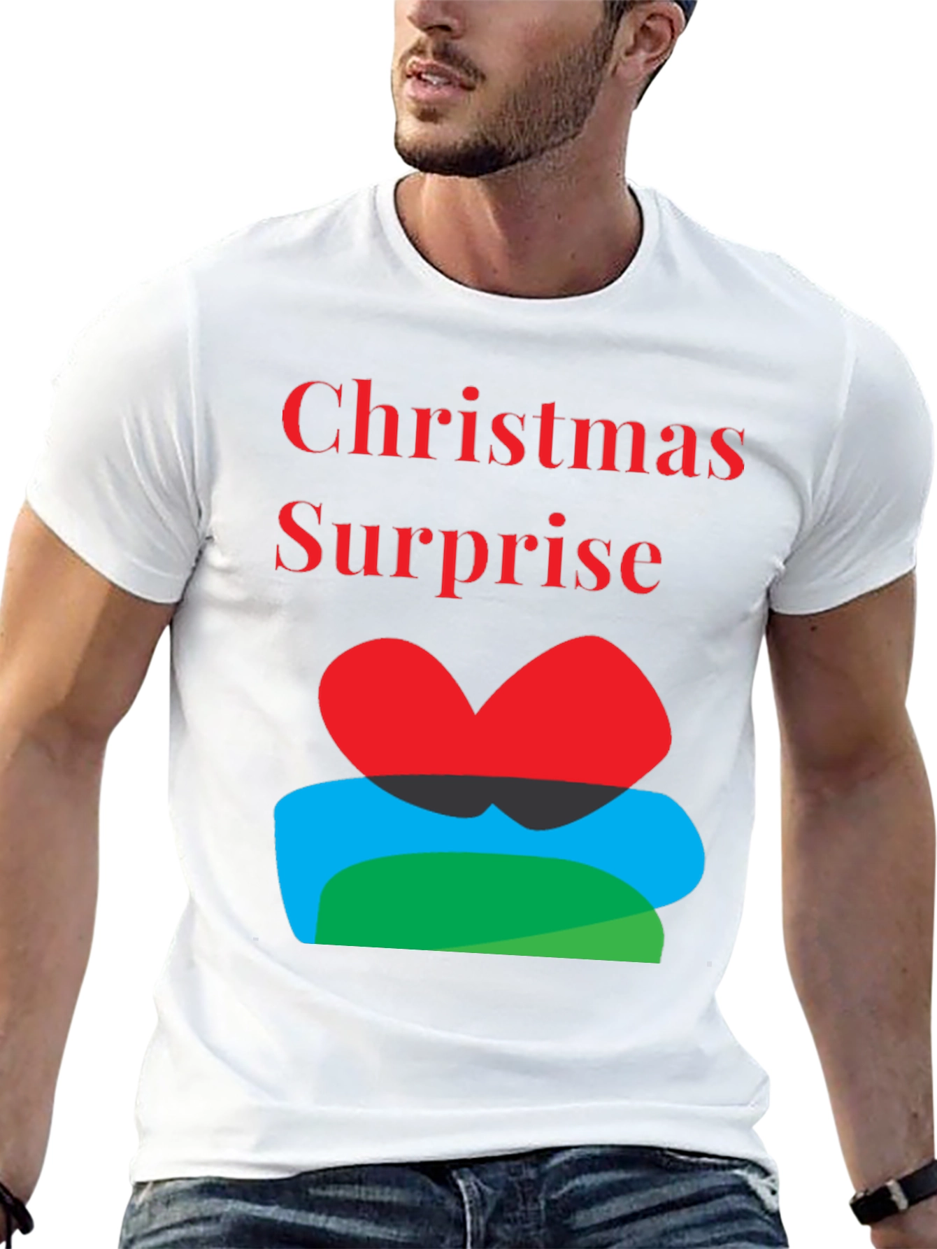 Christmas Surprise Graphic T-Shirt
