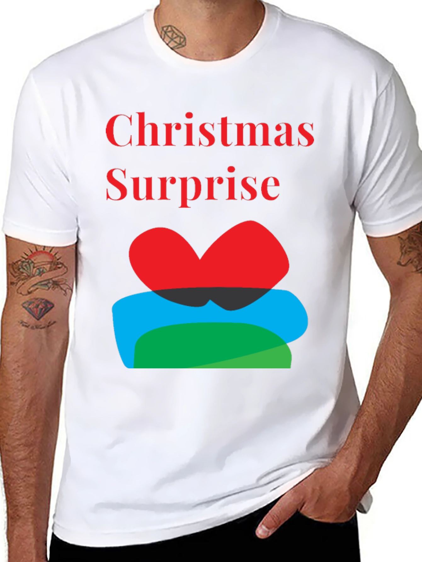Christmas Surprise Graphic T-Shirt