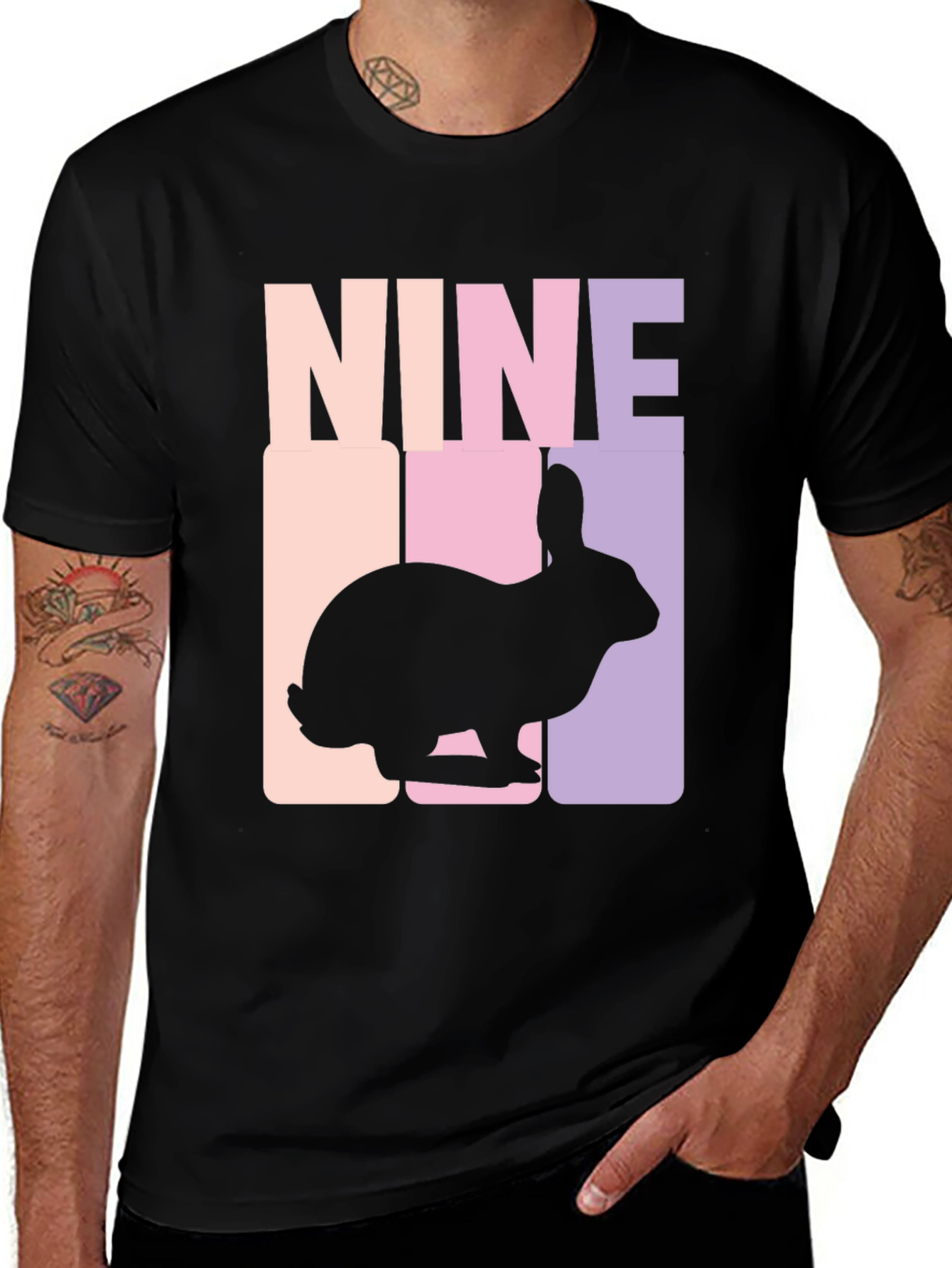 Nine Rabbit Graphic T-Shirt