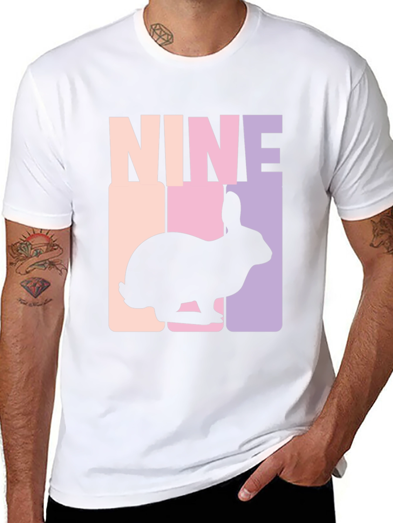 Nine Rabbit Graphic T-Shirt
