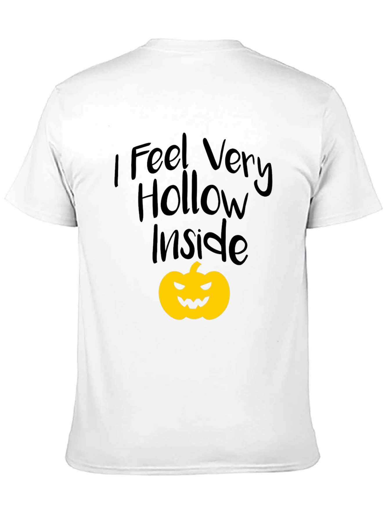 Hollow Inside Graphic Tee - Spooky Season Shirt