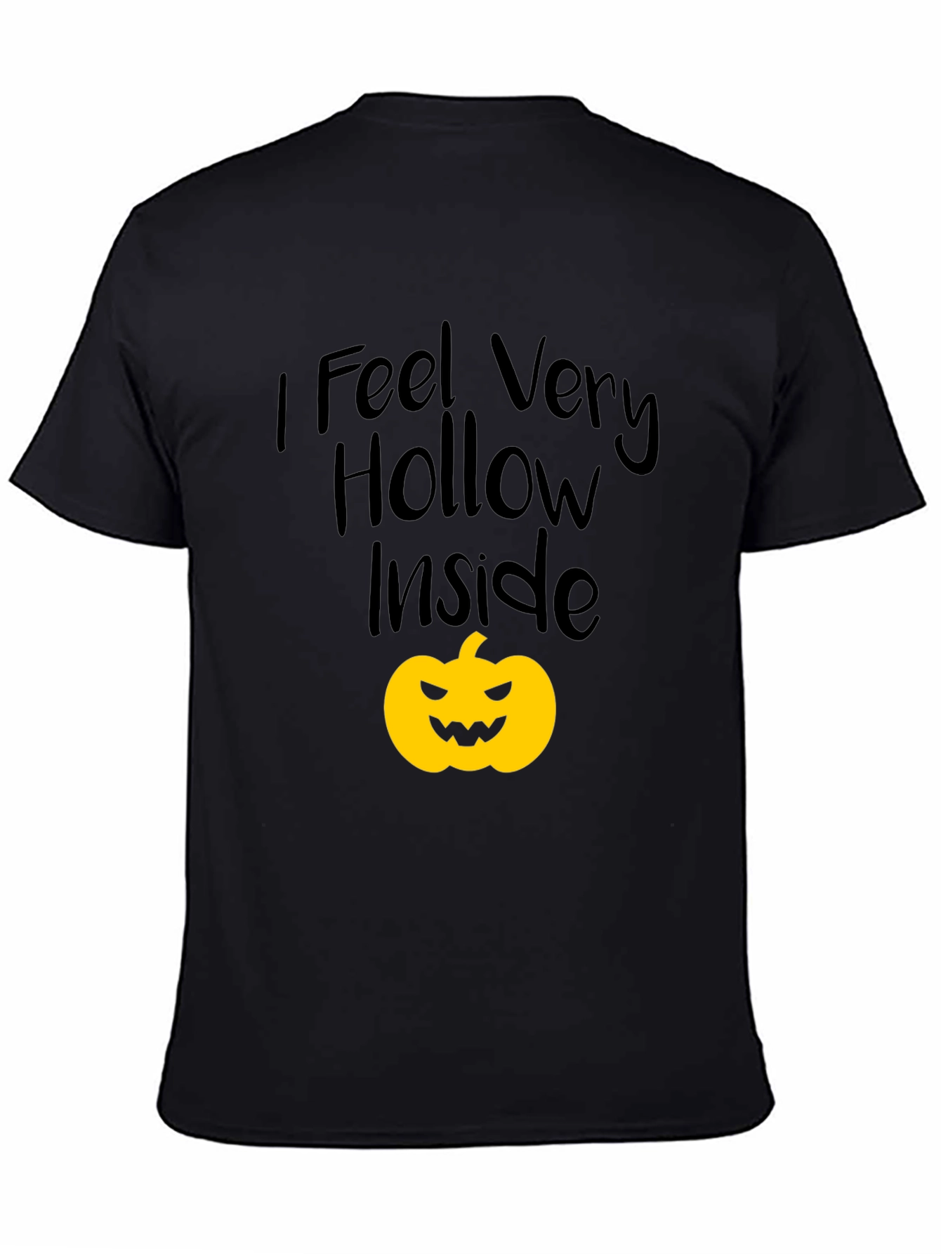 Hollow Inside Graphic Tee - Spooky Season Shirt