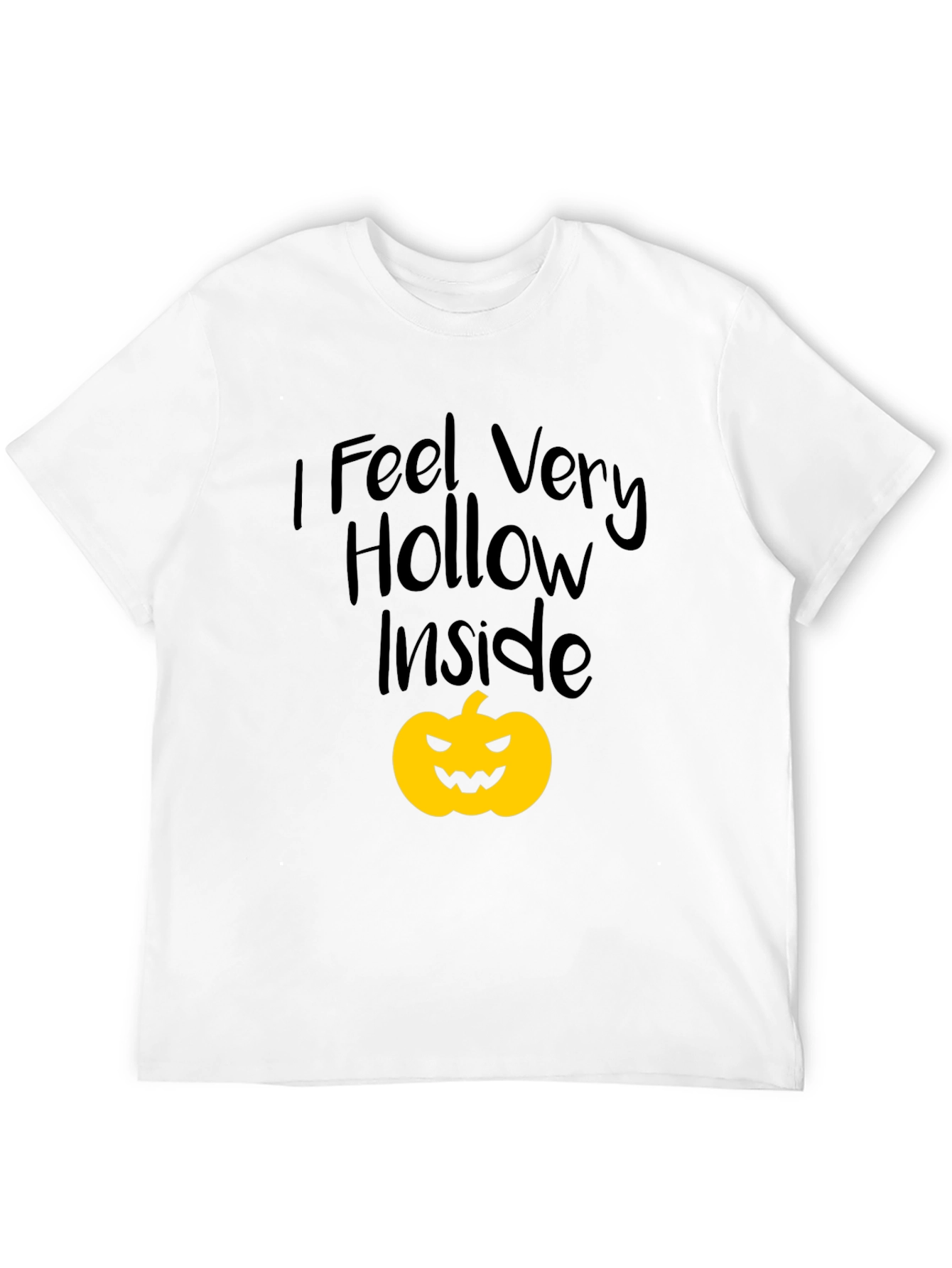 Hollow Inside Graphic Tee - Spooky Season Shirt
