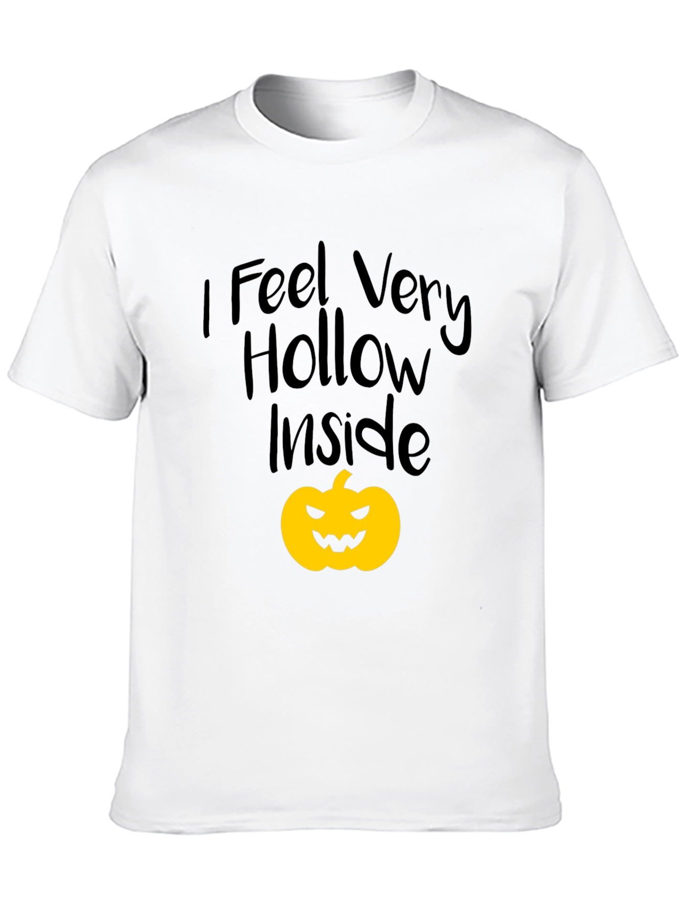Hollow Inside Graphic Tee - Spooky Season Shirt