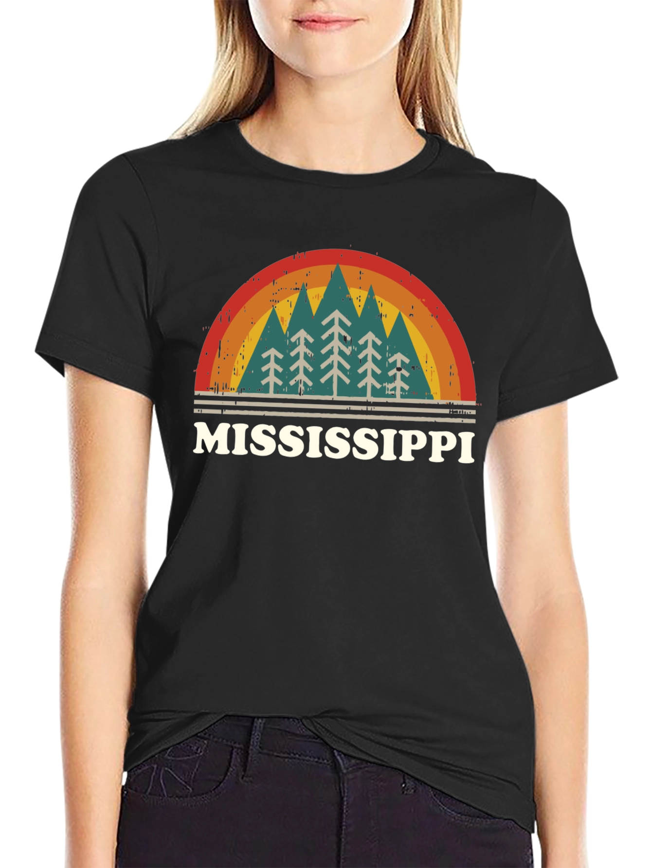 Mississippi Retro Graphic T-Shirt