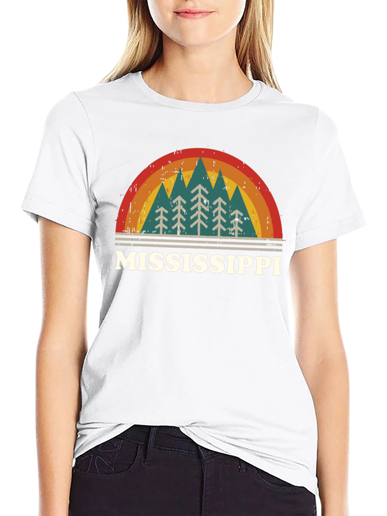 Mississippi Retro Graphic T-Shirt
