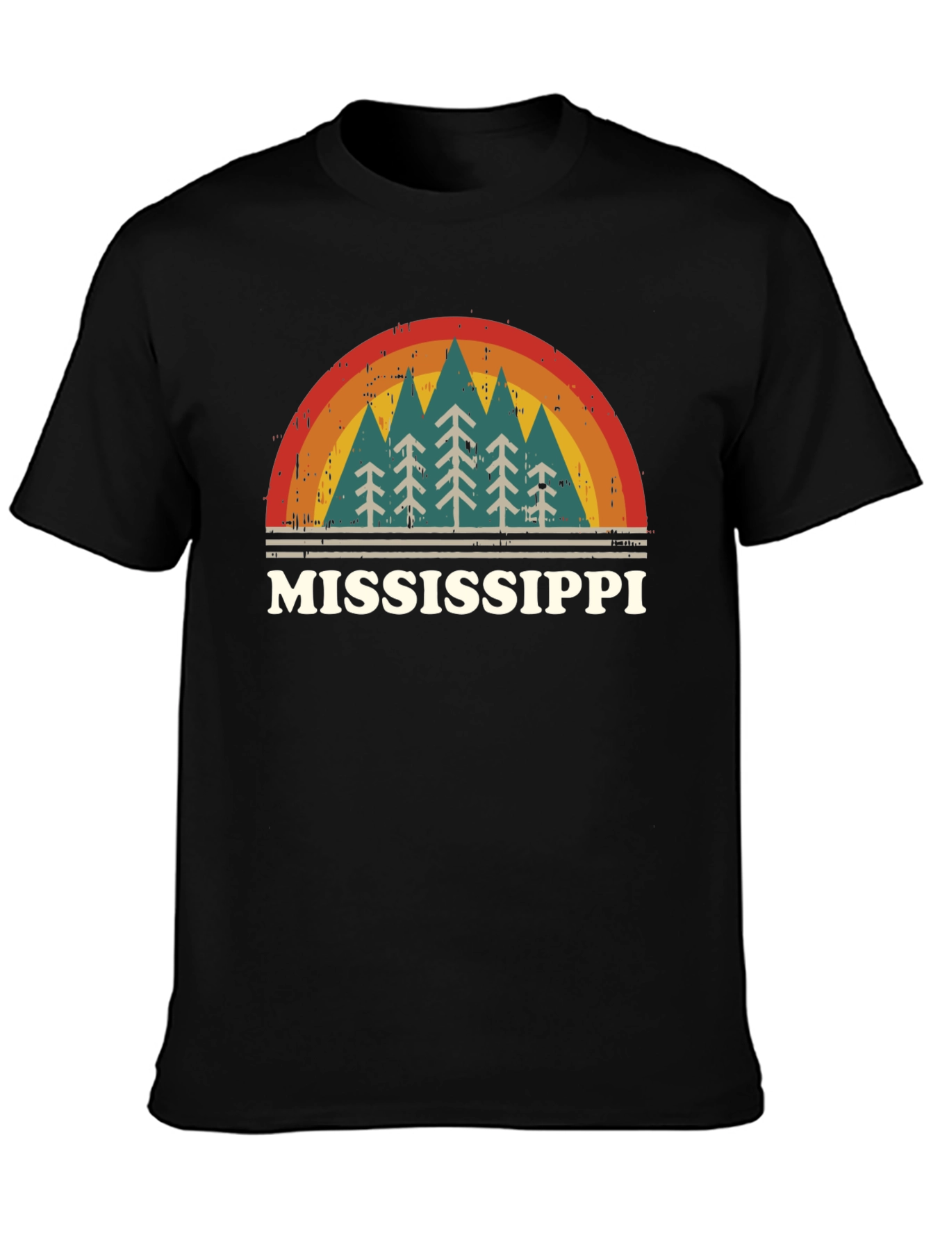 Mississippi Retro Graphic T-Shirt