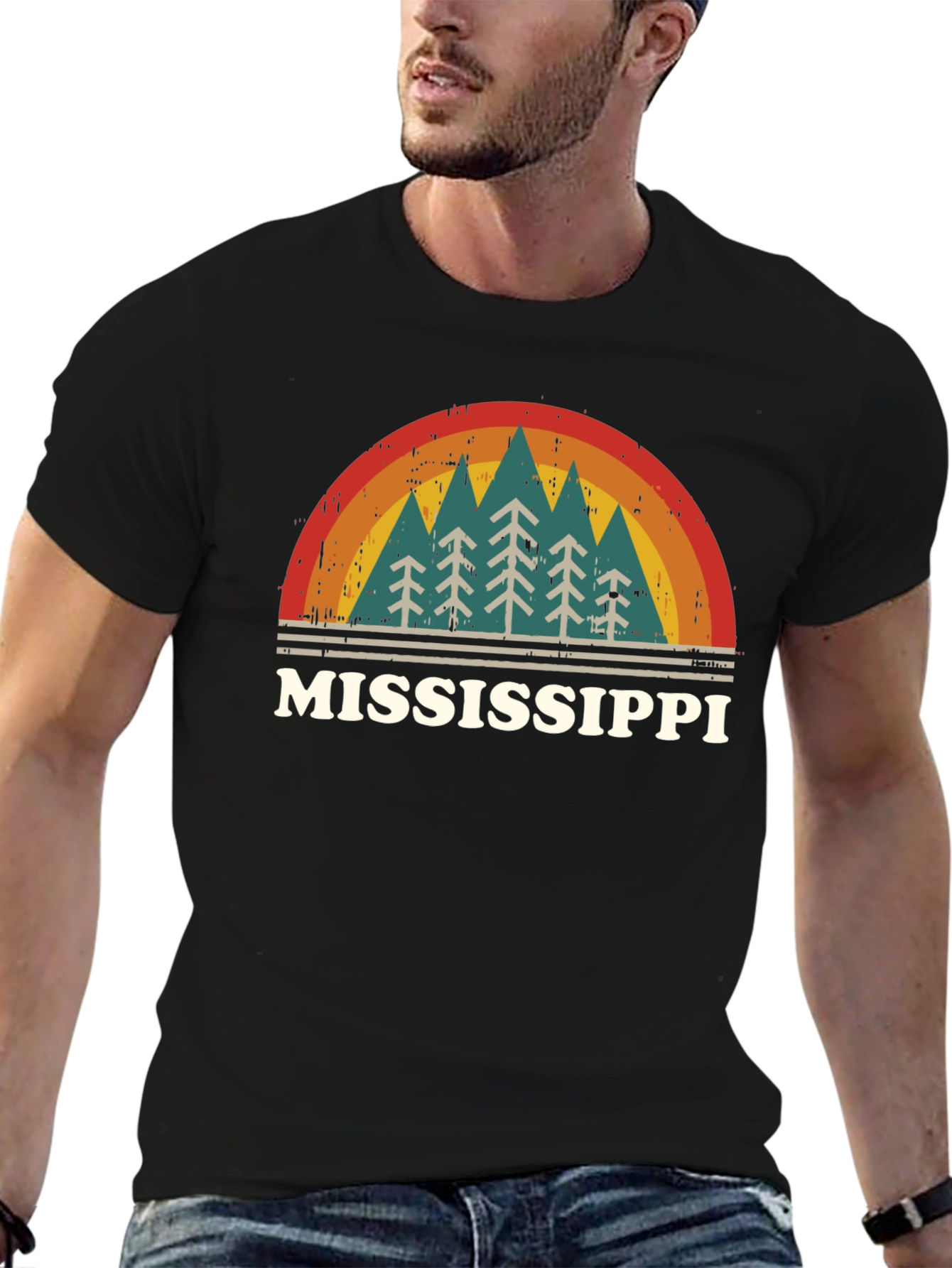 Mississippi Retro Graphic T-Shirt