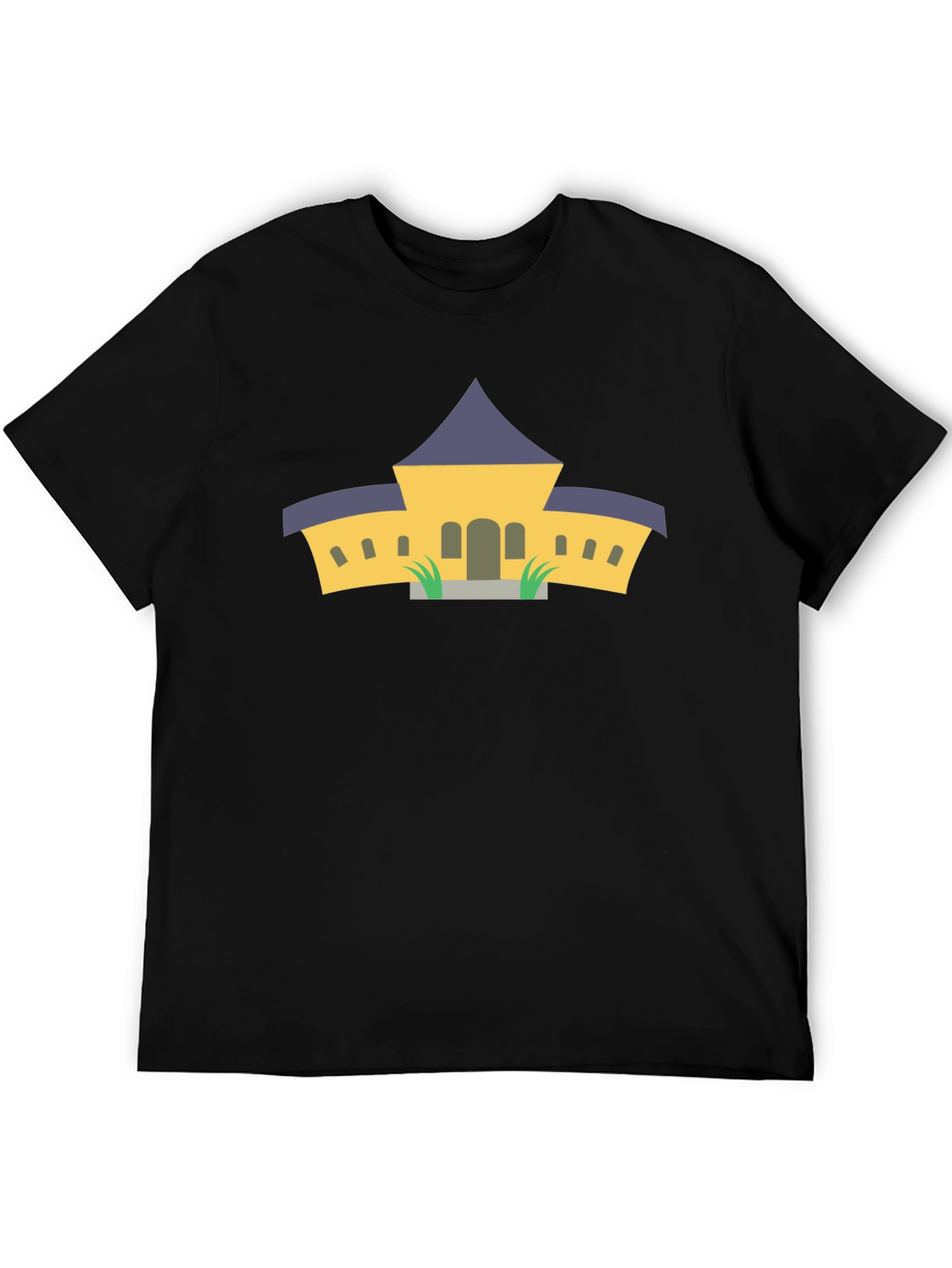 Architectural Black Graphic Tee