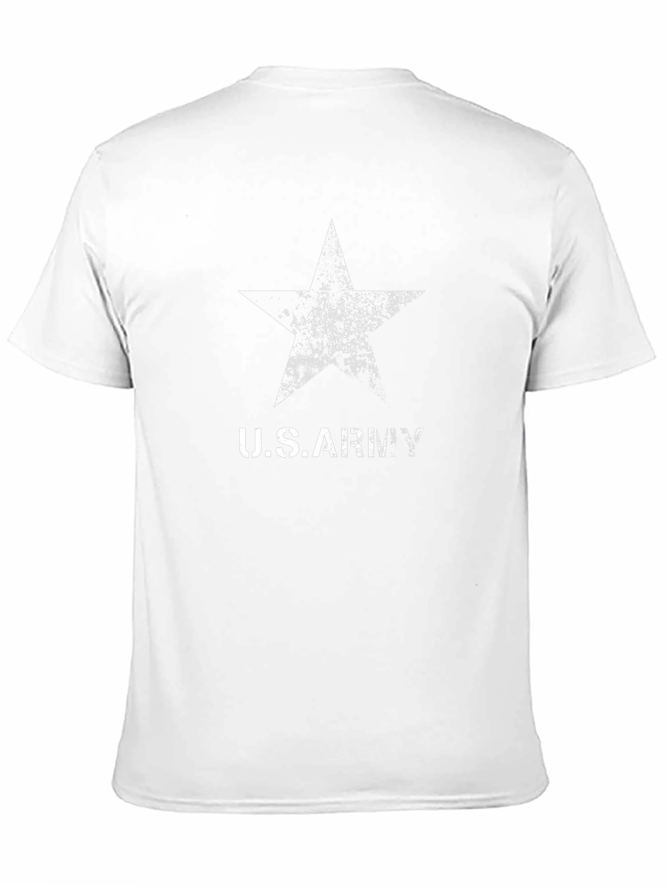 US Army Star Graphic Print T-Shirt