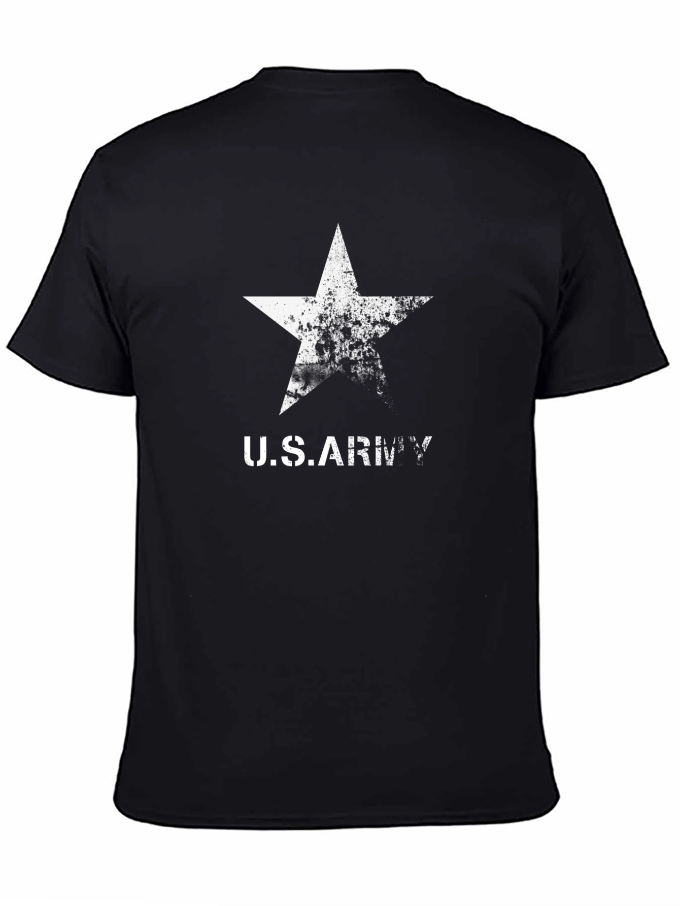 US Army Star Graphic Print T-Shirt