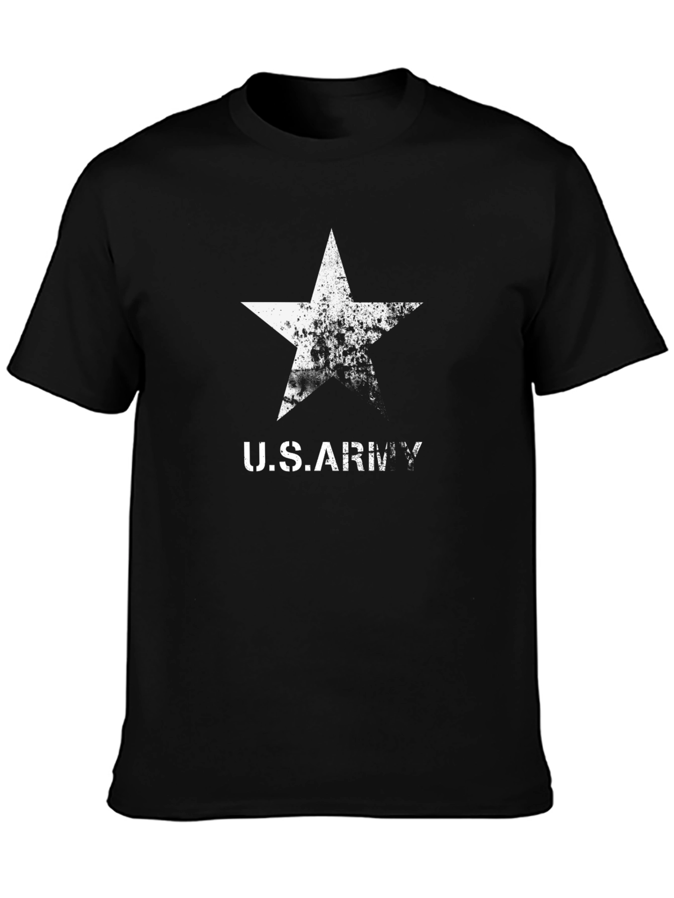 US Army Star Graphic Print T-Shirt