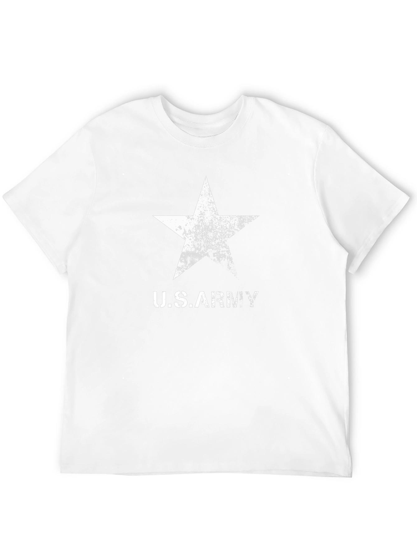 US Army Star Graphic Print T-Shirt