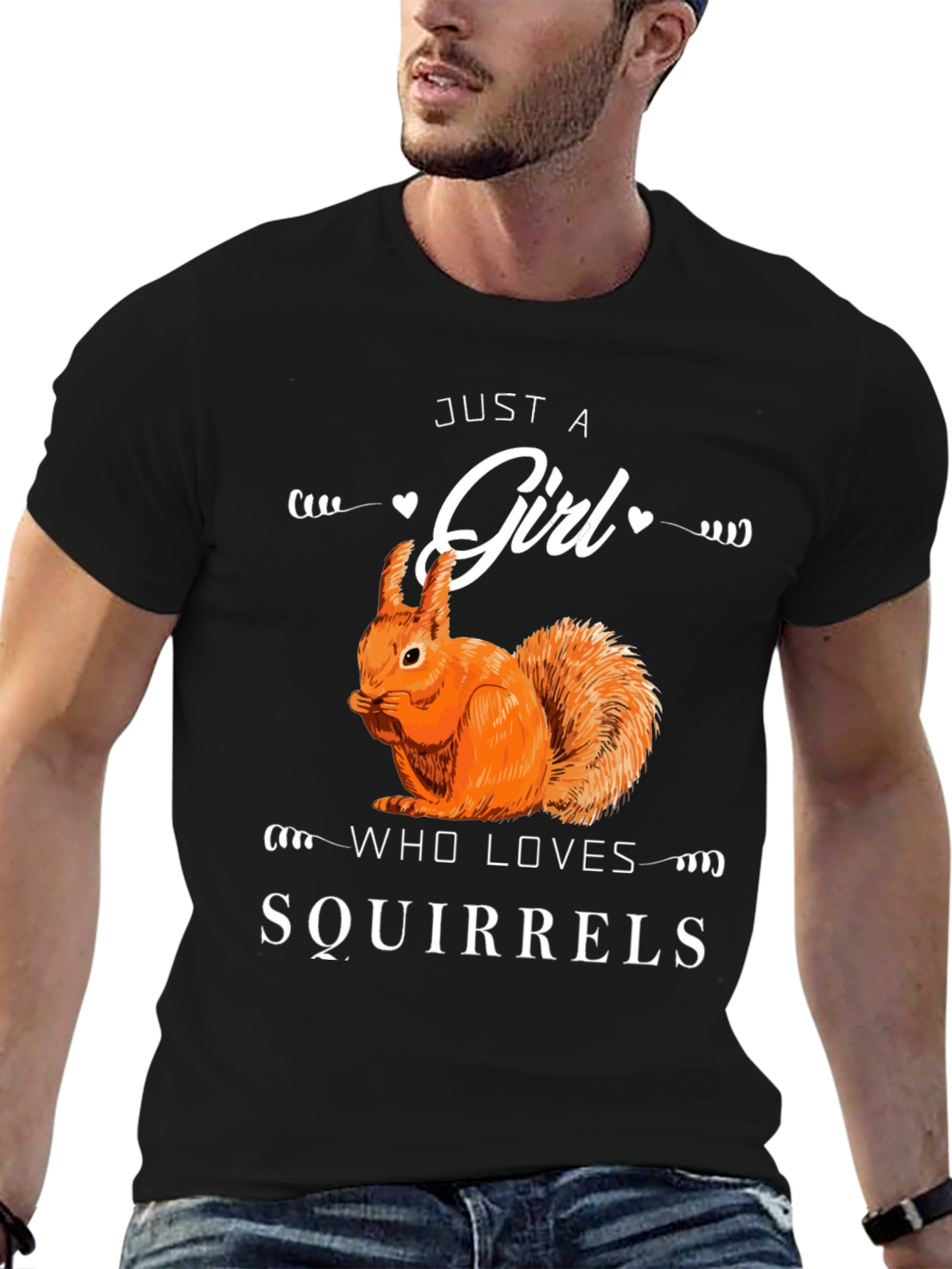Just A Girl Who Loves Squirrels T-Shirt