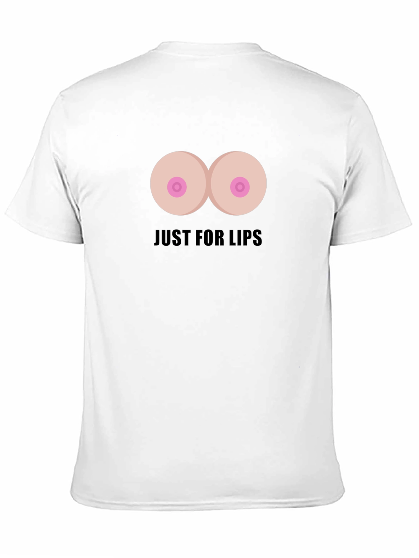 Humorous Just For Lips Graphic Tee