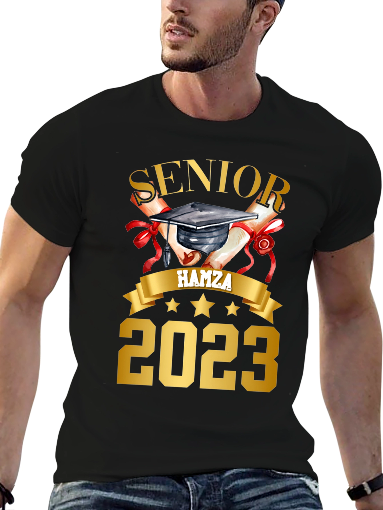 Senior Hamza 2023 Graduation T-Shirt
