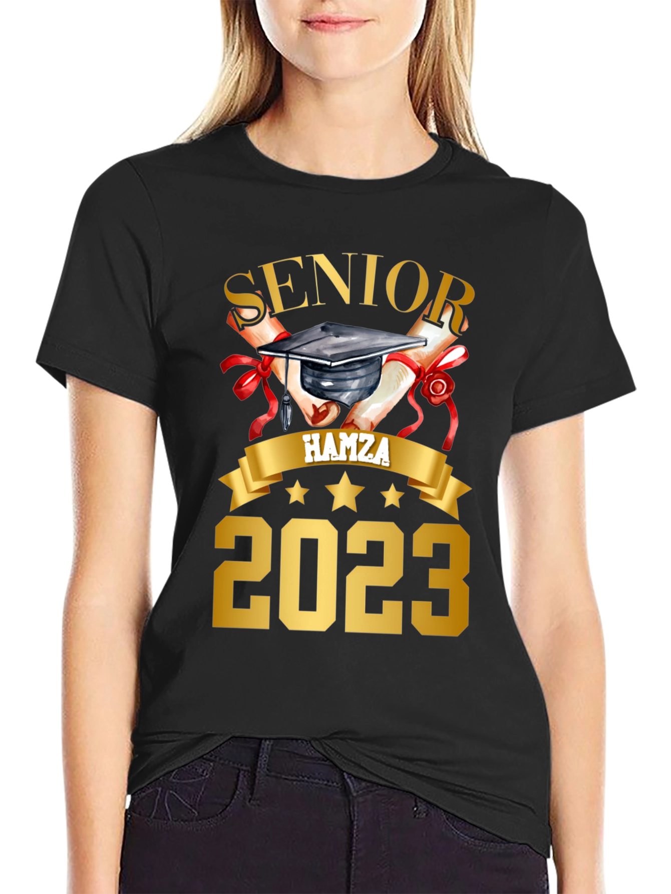 Senior Hamza 2023 Graduation T-Shirt