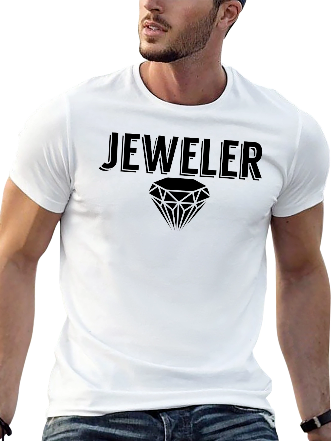 Jeweler Diamond Graphic T-Shirt - Mens