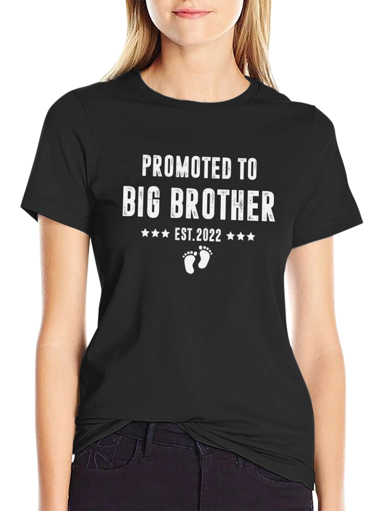 Promoted to Big Brother Est. 2022 T-Shirt