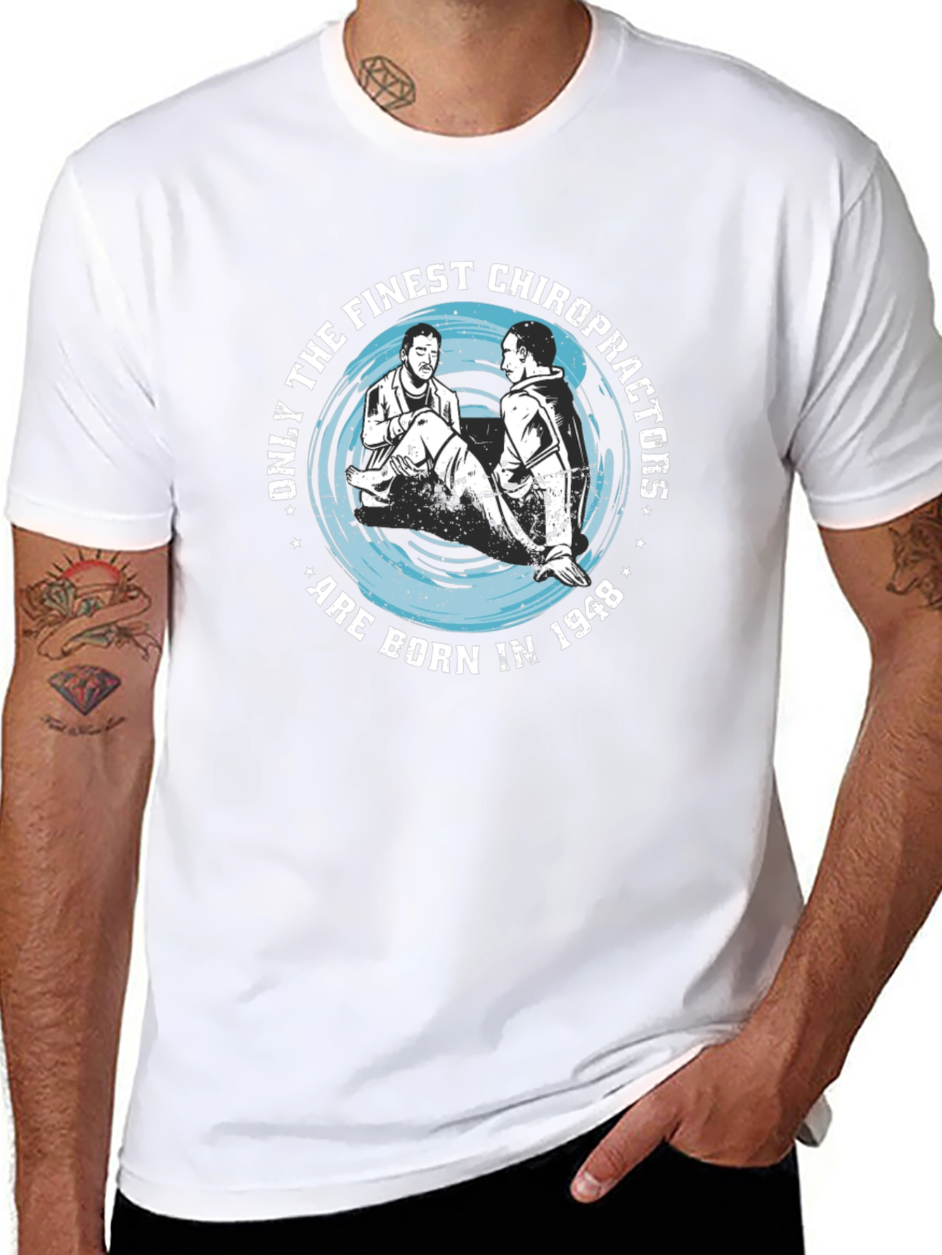 Finest Chiropractors Born in 1948 T-Shirt
