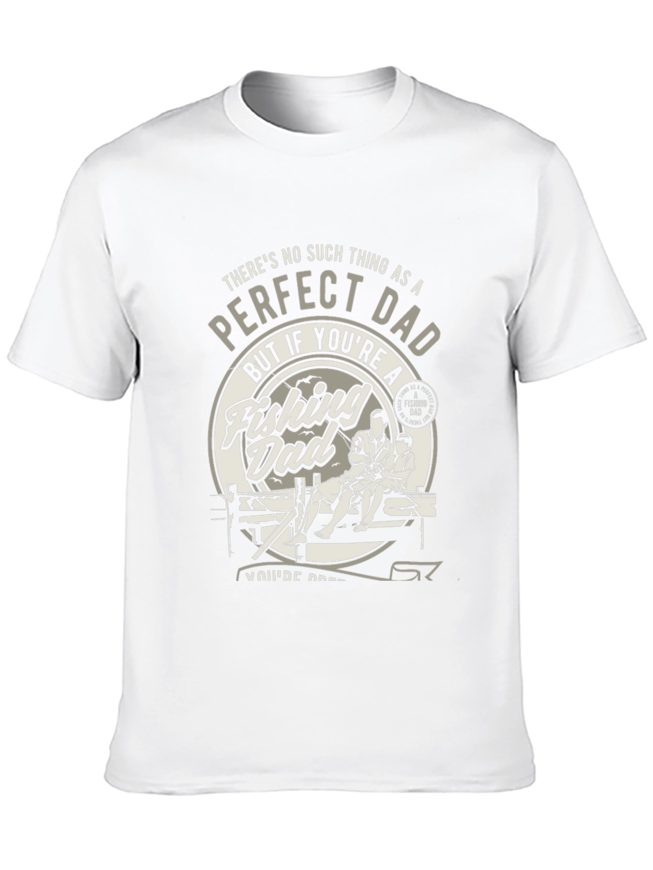 Perfect Fishing Dad T-Shirt - Fathers Day Gift