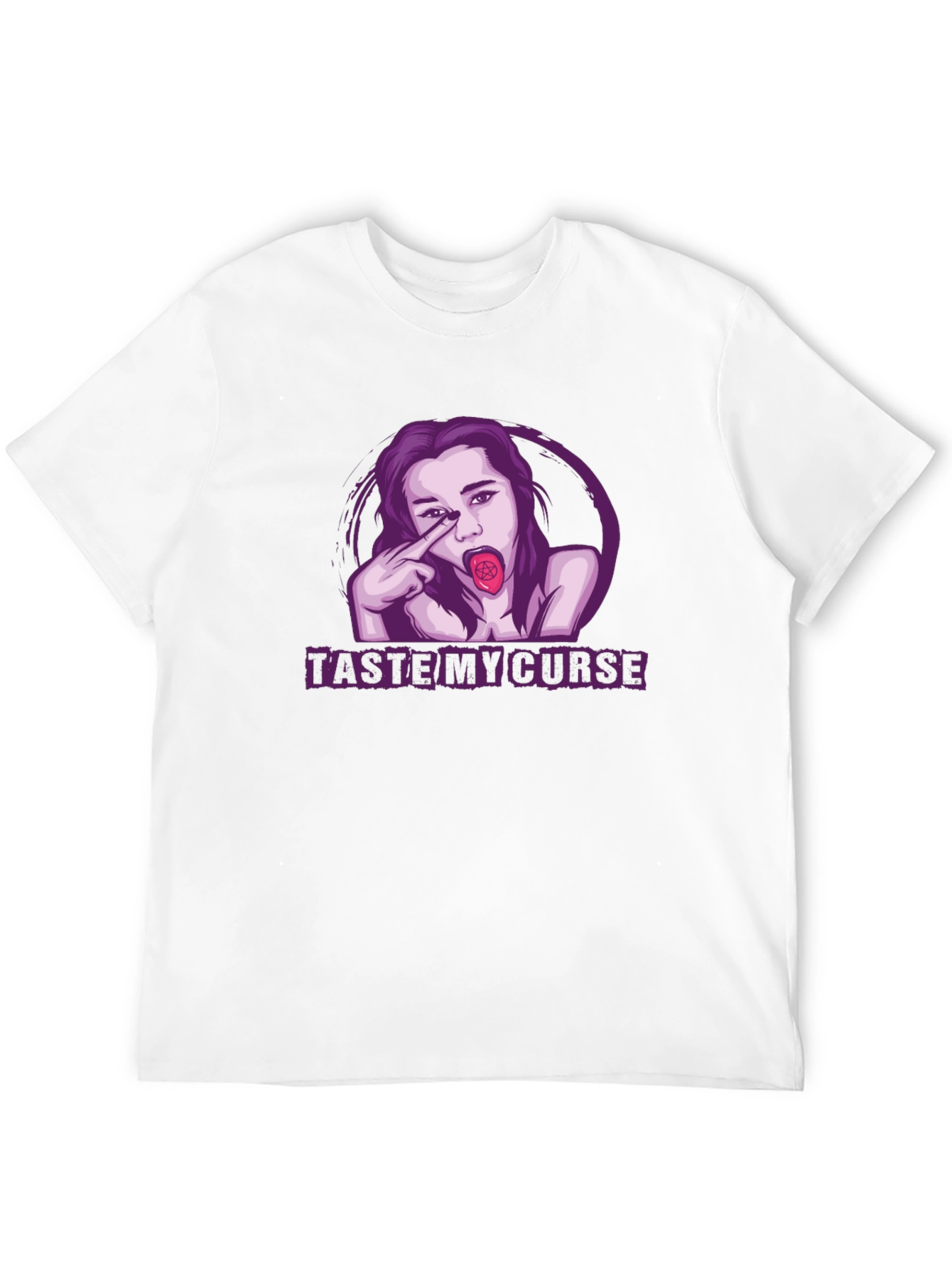 Taste My Curse Graphic T-Shirt - Black
