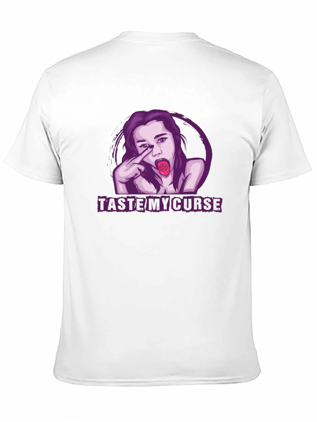 Taste My Curse Graphic T-Shirt - Black