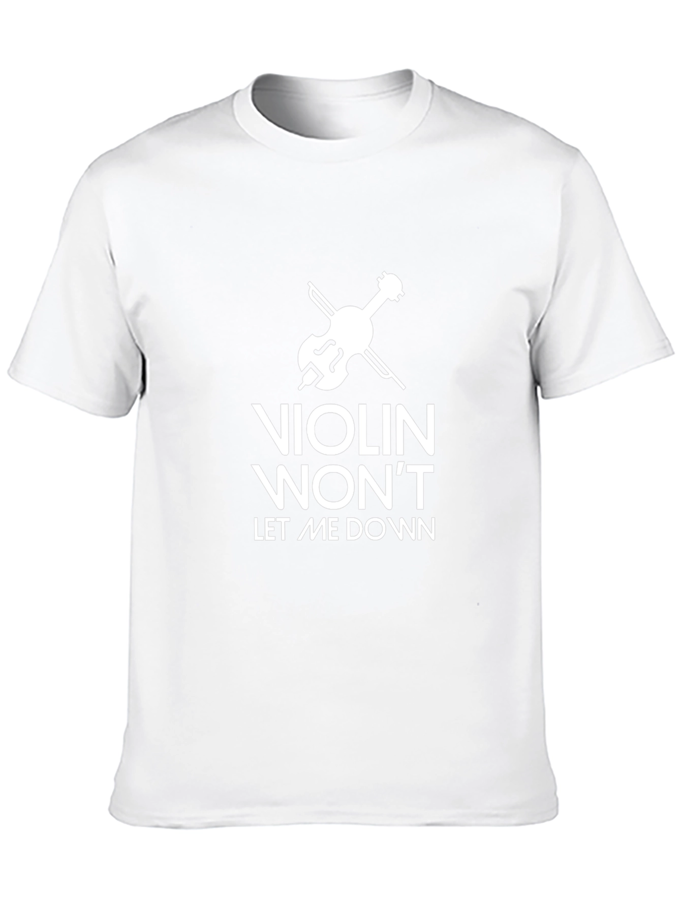 Violin Wont Let Me Down Graphic Tee