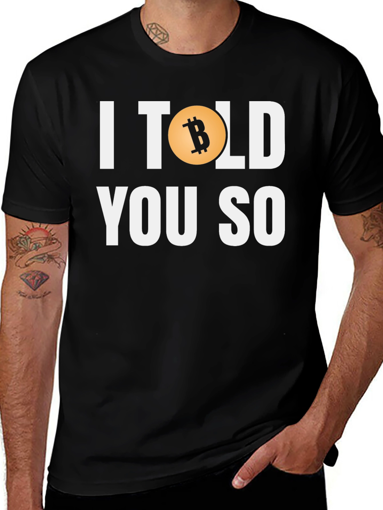 Bitcoin I Told You So Graphic Tee