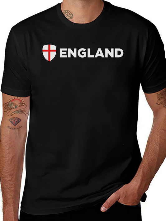 England Flag Shield T-Shirt