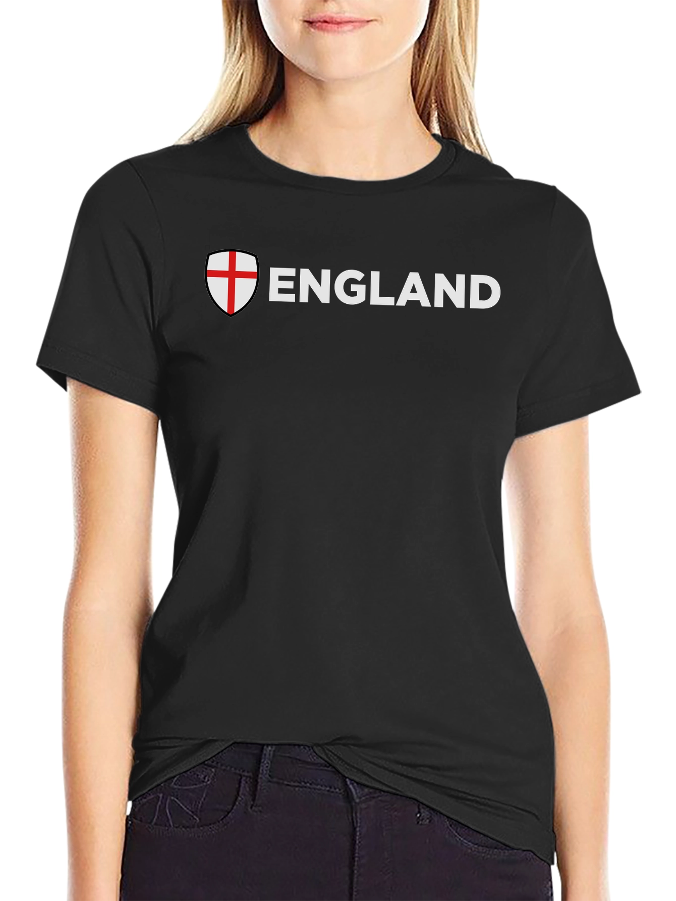 England Flag Shield T-Shirt