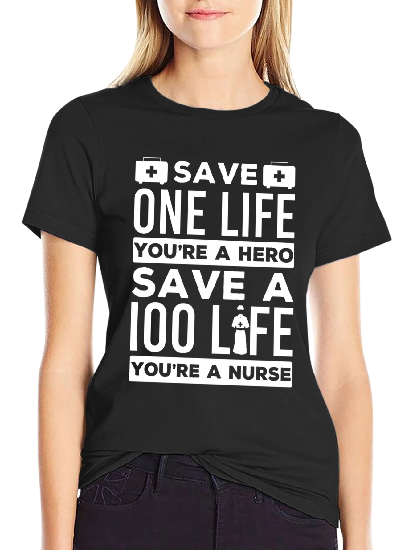 Nurse Hero T-Shirt - Save Lives