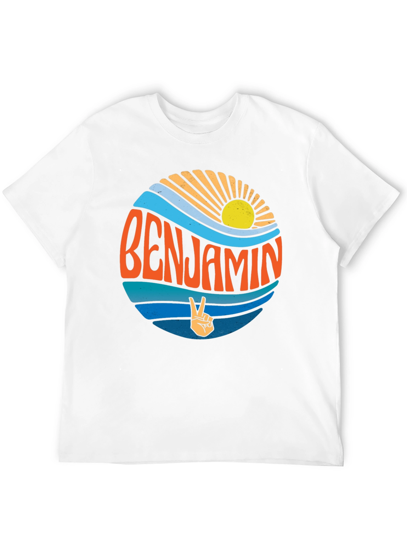 Benjamin Retro Sunset T-Shirt