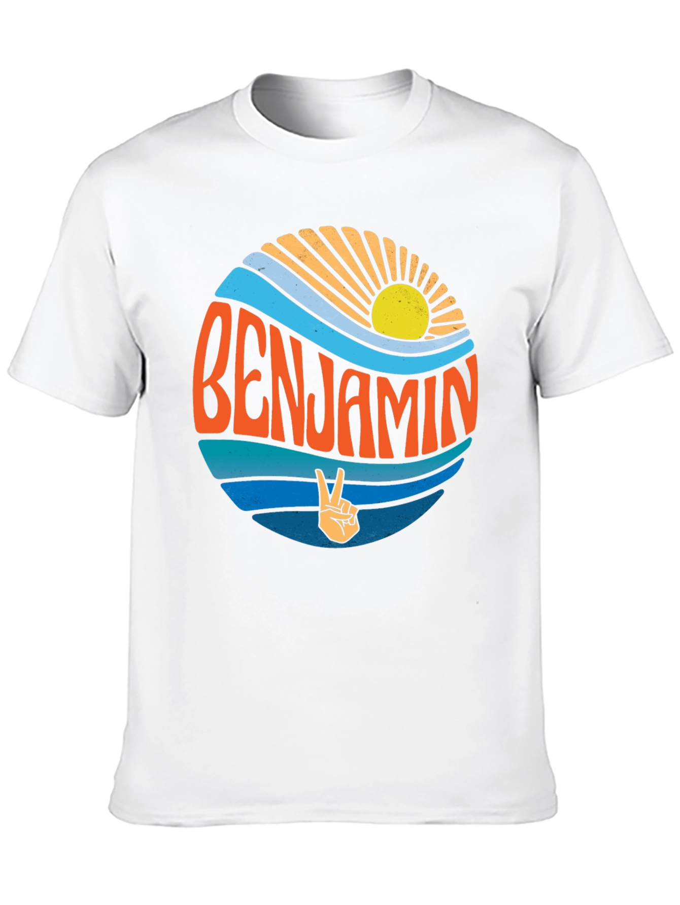 Benjamin Retro Sunset T-Shirt